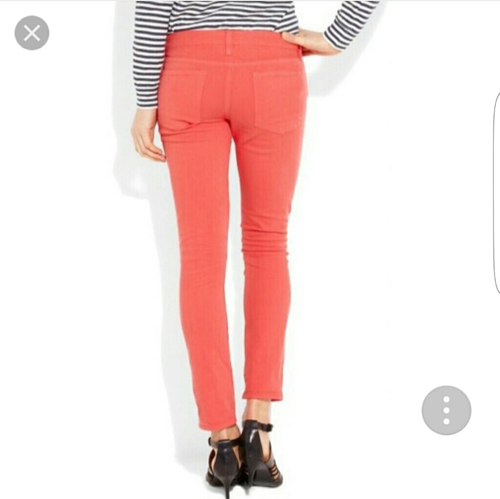 SALE!!🎉 J.CREW MATCHSTICK SALMON SKINNY JEAN
